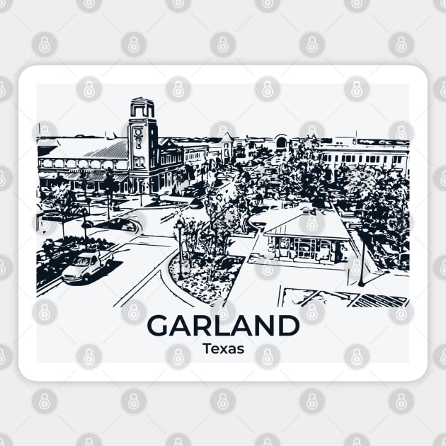 Garland - Texas Magnet by Lakeric